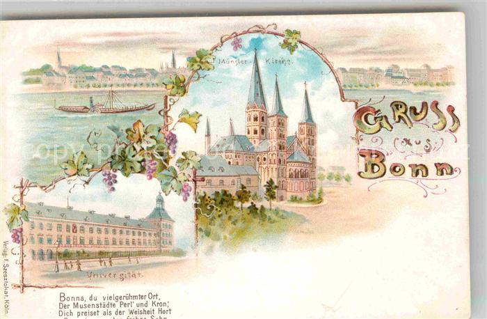 Bonn Rhein Universitaet Muensterkirche