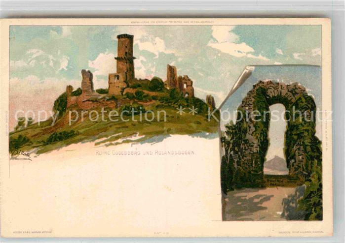 Godesberg Bad Ruine Godesburg