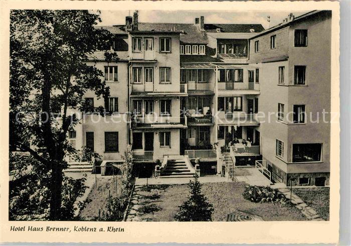Koblenz Rhein Hotel Haus Brenner
