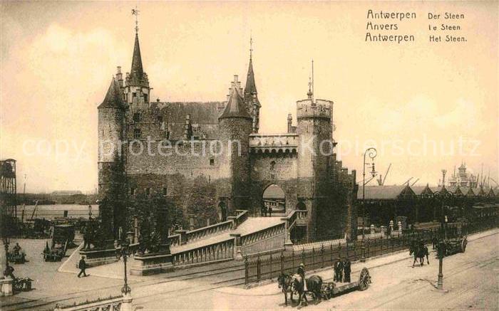 Antwerpen Anvers Der Steen