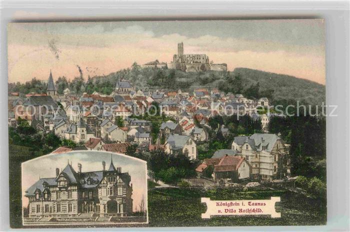 Koenigstein Taunus Villa Rothschildt Panorama