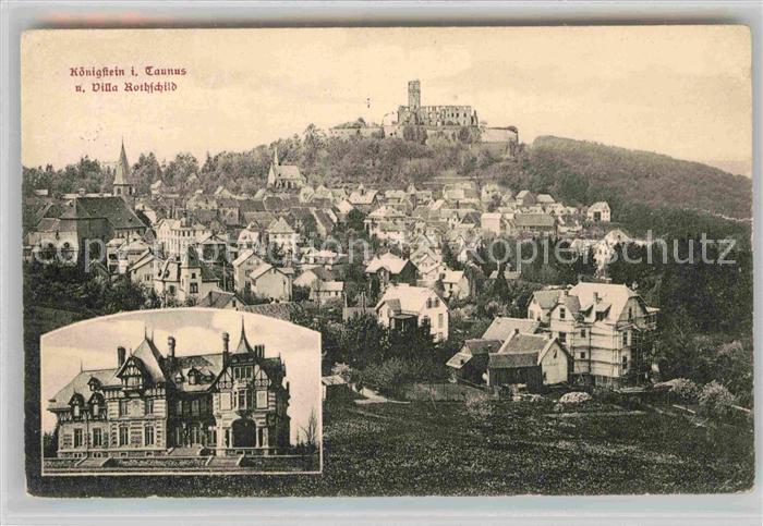 Koenigstein Taunus Villa Rothschild Ruine