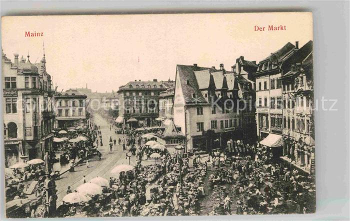 Mainz Rhein Markt