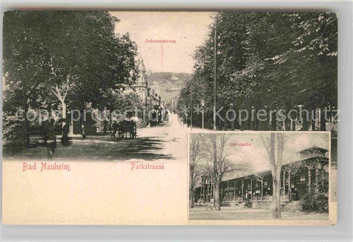 Bad Nauheim Johannisberg Parkstrasse Colonade