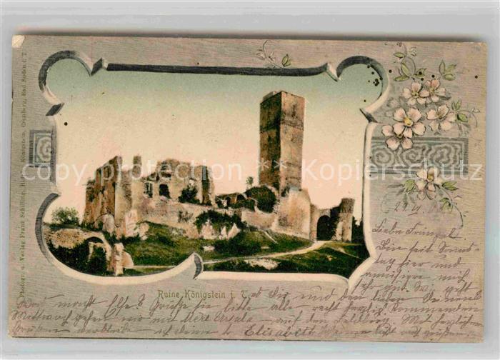 Koenigstein Taunus Ruine