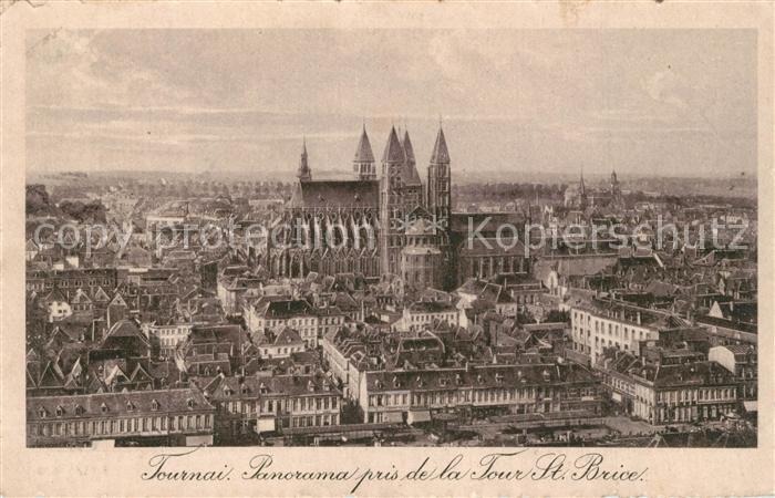Tournai Hainaut Panorama Toru Saint Brice