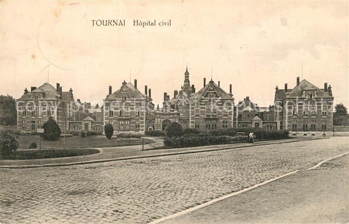Tournai Hainaut Zivilkrankenhaus