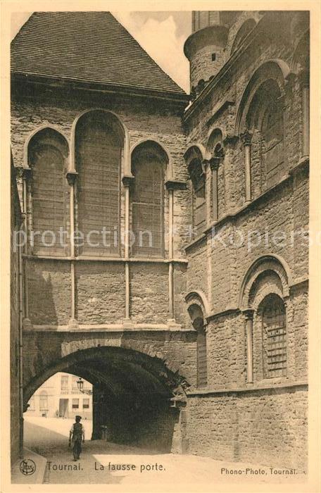 Tournai Hainaut La fausse porte