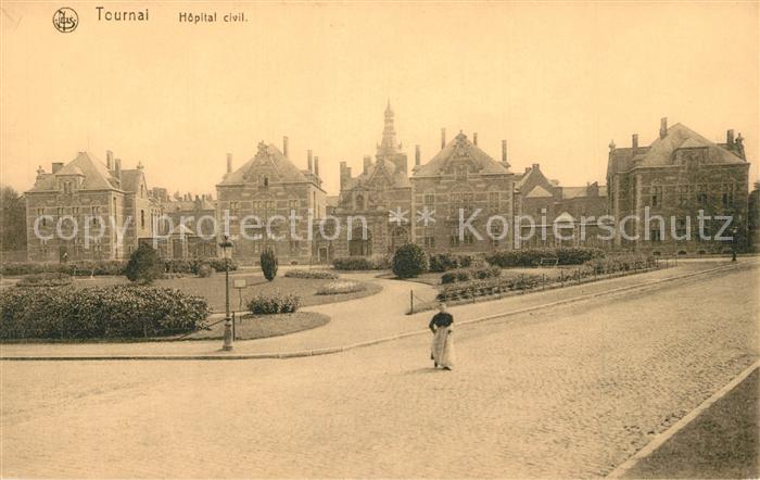 Tournai Hainaut Zivilkrankenhaus