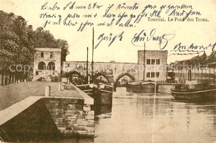 Tournai Hainaut Pont des Trous