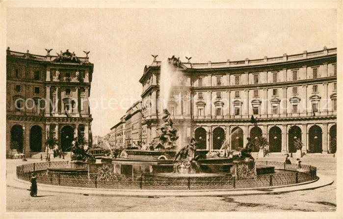 Roma Rom Piazza Esedra Fontana delle Najadi
