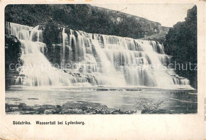 Suedafrika Wasserfall bei Lydenburg