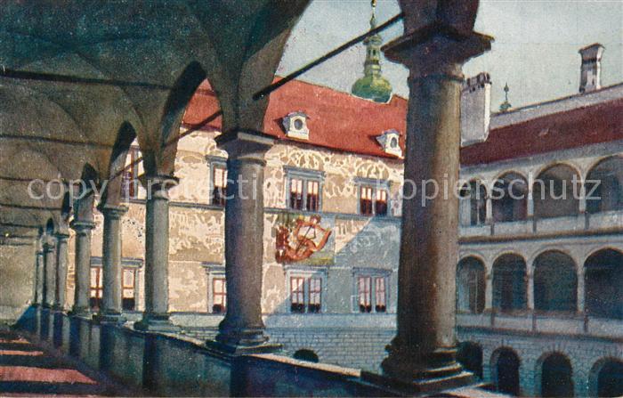Litomysl Nadvori zamku s galeriemi