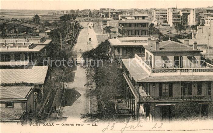Port Said Vue generale