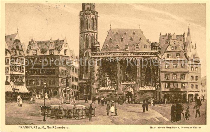 Frankfurt Main Roemerberg