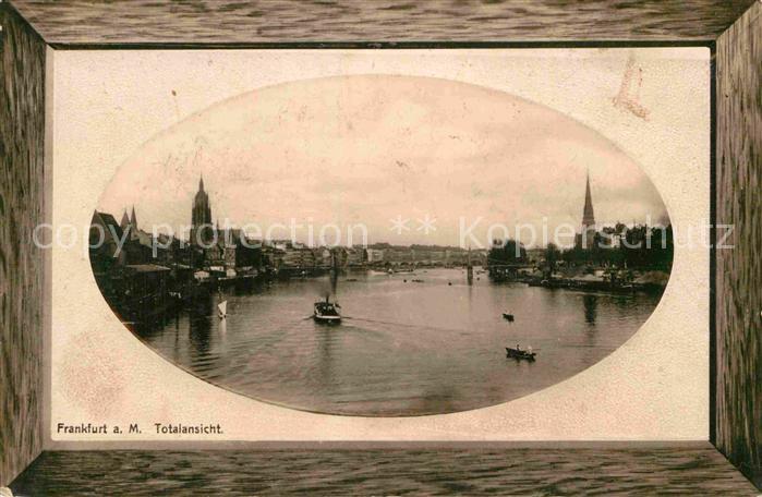 Frankfurt Main Panorama Dom
