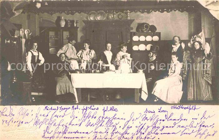 Frankfurt Main Familienbild Stube