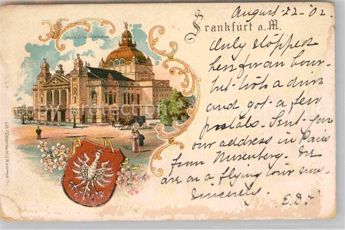 Frankfurt Main Neues Schauspielhaus