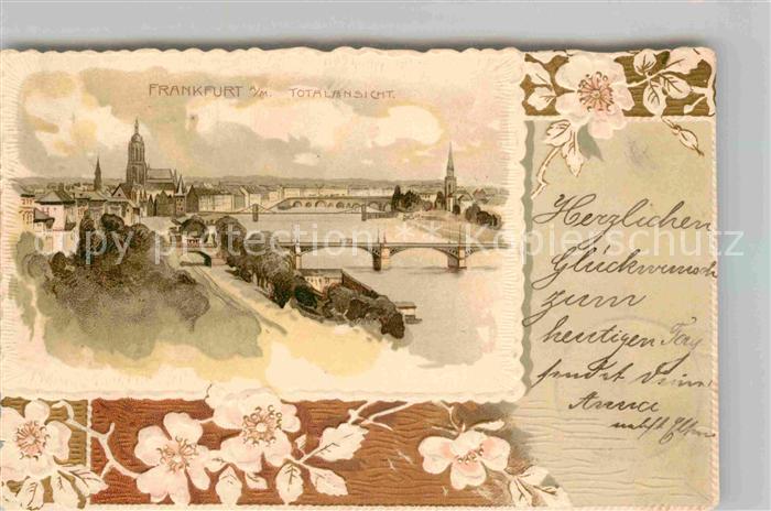 Frankfurt Main Dom Panorama