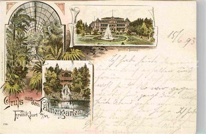 Frankfurt Main Palmengarten SchweizerHaus