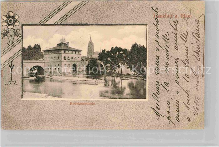 Frankfurt Main Brueckenmuehle