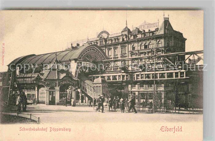 Elberfeld Wuppertal Schwebebahnhof Doeppersberg
