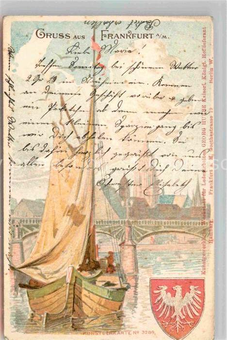 Frankfurt Main Segellastschiff Dom