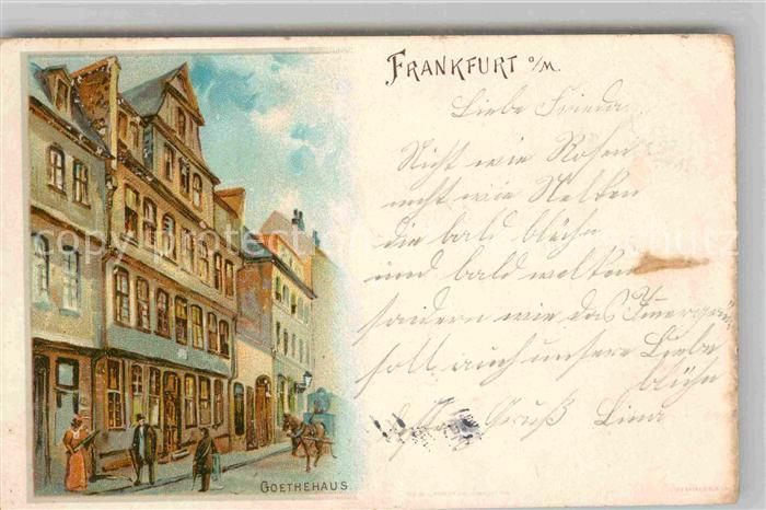 Frankfurt Main Goethehaus