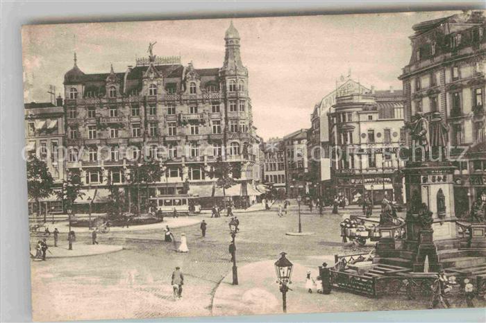 Frankfurt Main Gutenbergdenkmal Kaiserstrasse