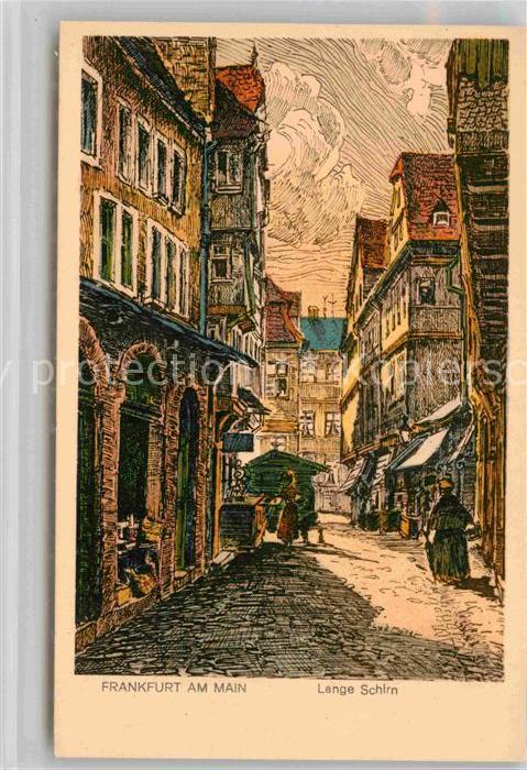 Frankfurt Main Lange Schirn Kuenstlerkarte