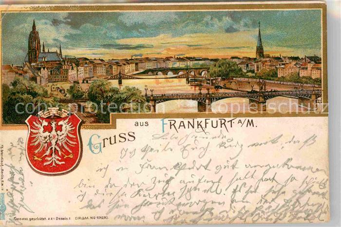 Frankfurt Main Panorama