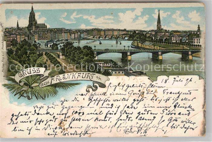 Frankfurt Main Panorama