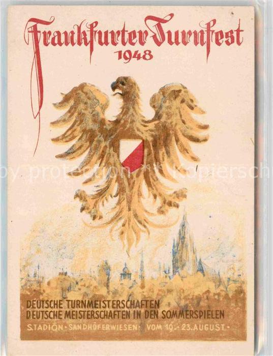 Frankfurt Main Turnfest Tagesstempel
