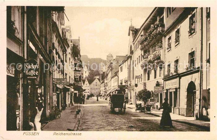 Fuessen Allgaeu Reichenstrasse