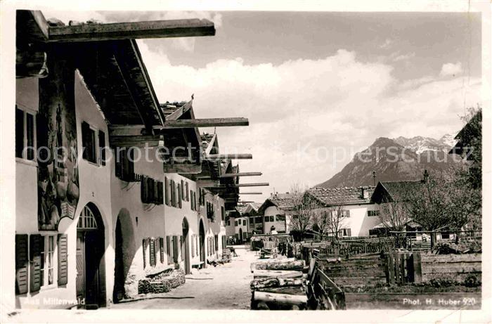 GARMISCH-PARTENKIRCHEN Bayern Ortsansicht