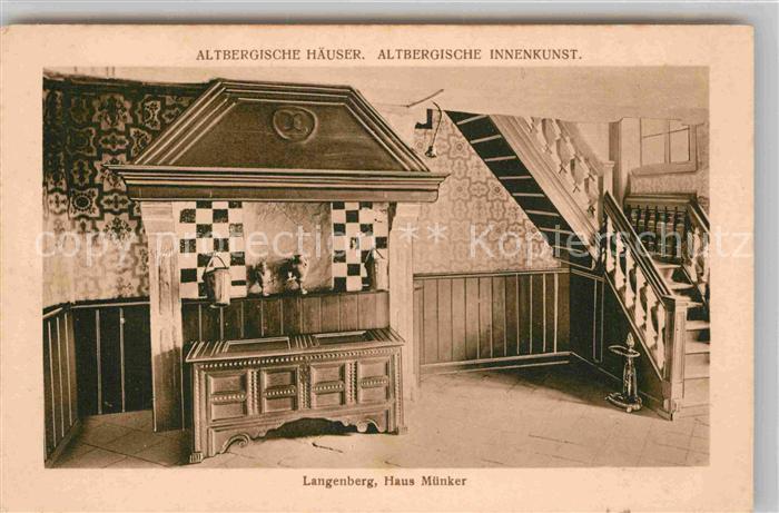 Langenberg Sieg Altbergische Haeuser Innenkunst