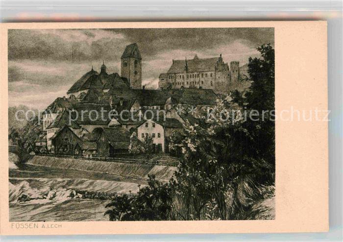 Fuessen Allgaeu Schloss