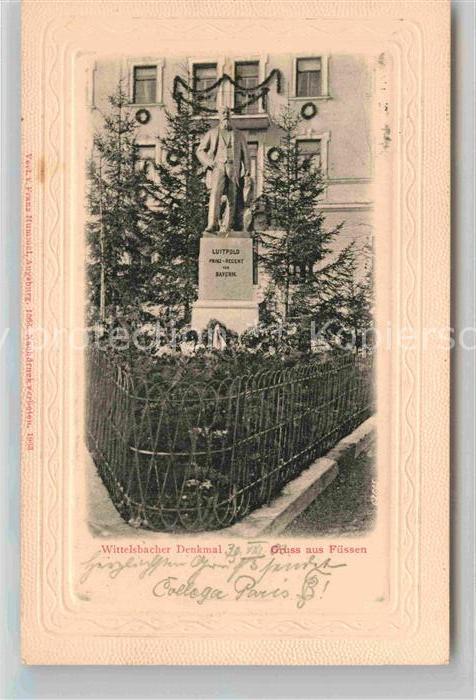 Fuessen Allgaeu Wittelsbacher Denkmal