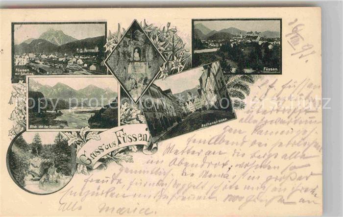 Fuessen Allgaeu Saeuling Reihenstrasse