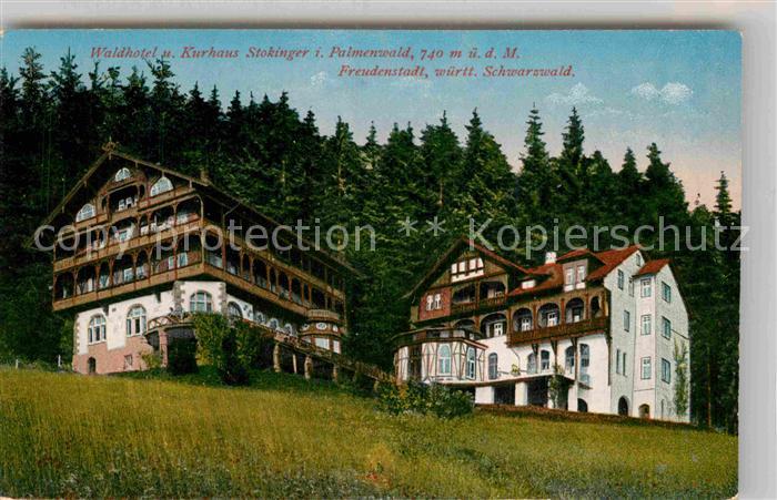 FREUDENSTADT BW Waldhotel Kurhaus Stokinger
