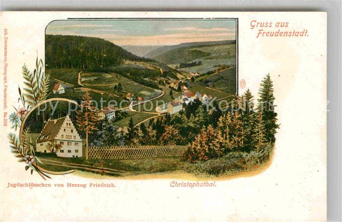 FREUDENSTADT BW Jagdschloesschen Herzog Friedrich Christophstal