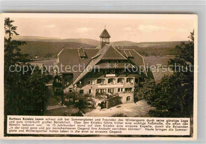 Lamm Kniebis Kurhaus