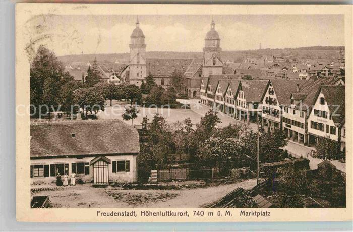 FREUDENSTADT BW Marktplatz