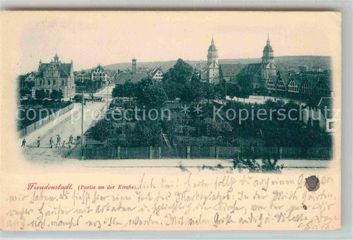 FREUDENSTADT BW Kirche Panorama