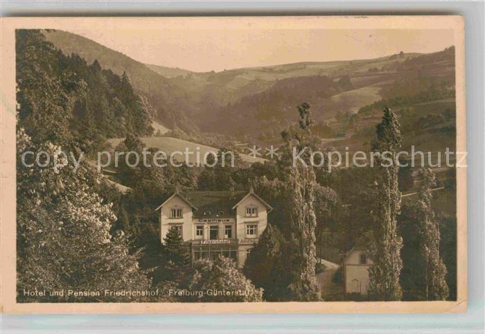 Guenterstal Freiburg Hotel Pension Friedrichshof