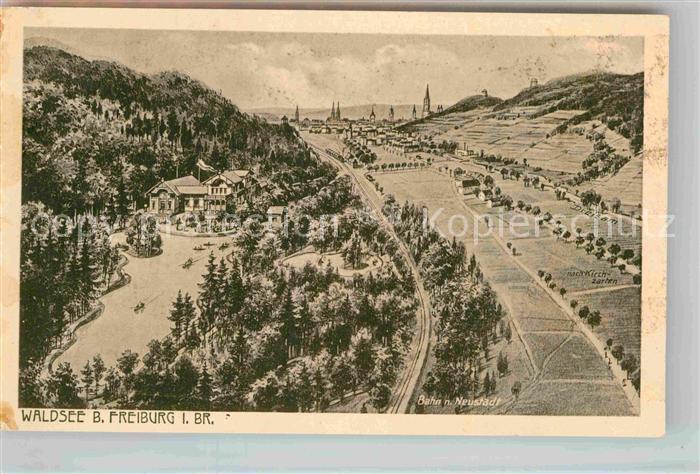 Freiburg Breisgau Waldsee Bahn Neustadt