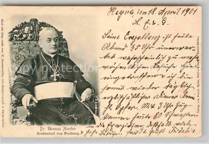 Freiburg Breisgau Thomas Noerber Erzbischof
