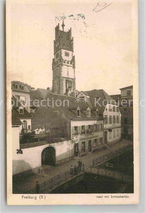 Freiburg Breisgau Insel Schwabentor