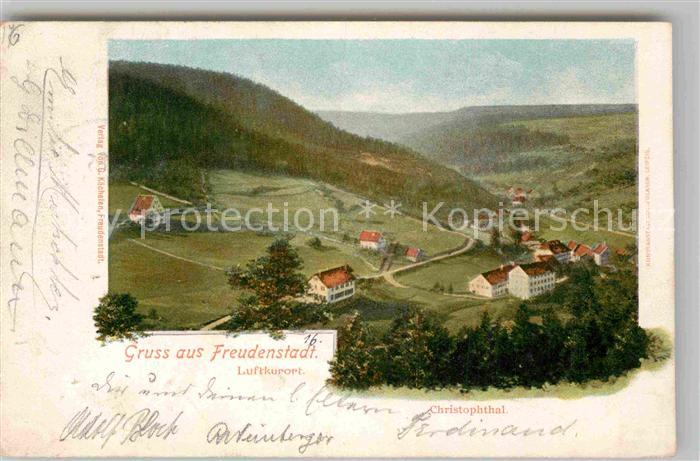 FREUDENSTADT BW Christophtal