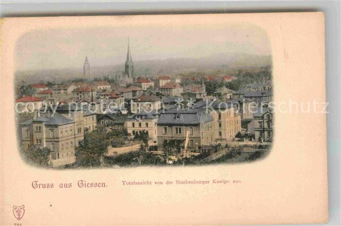 Giessen Lahn Stadtansicht